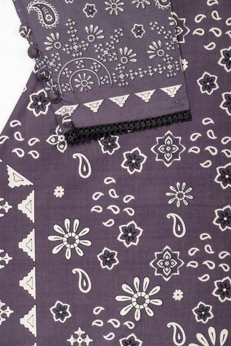 Sapphire Cambric A-Line Kurta SAP136