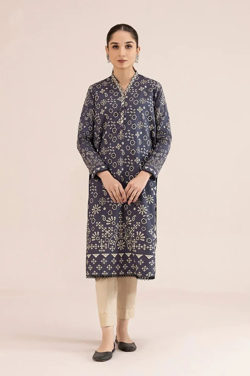 Sapphire Cambric A-Line Kurta SAP136