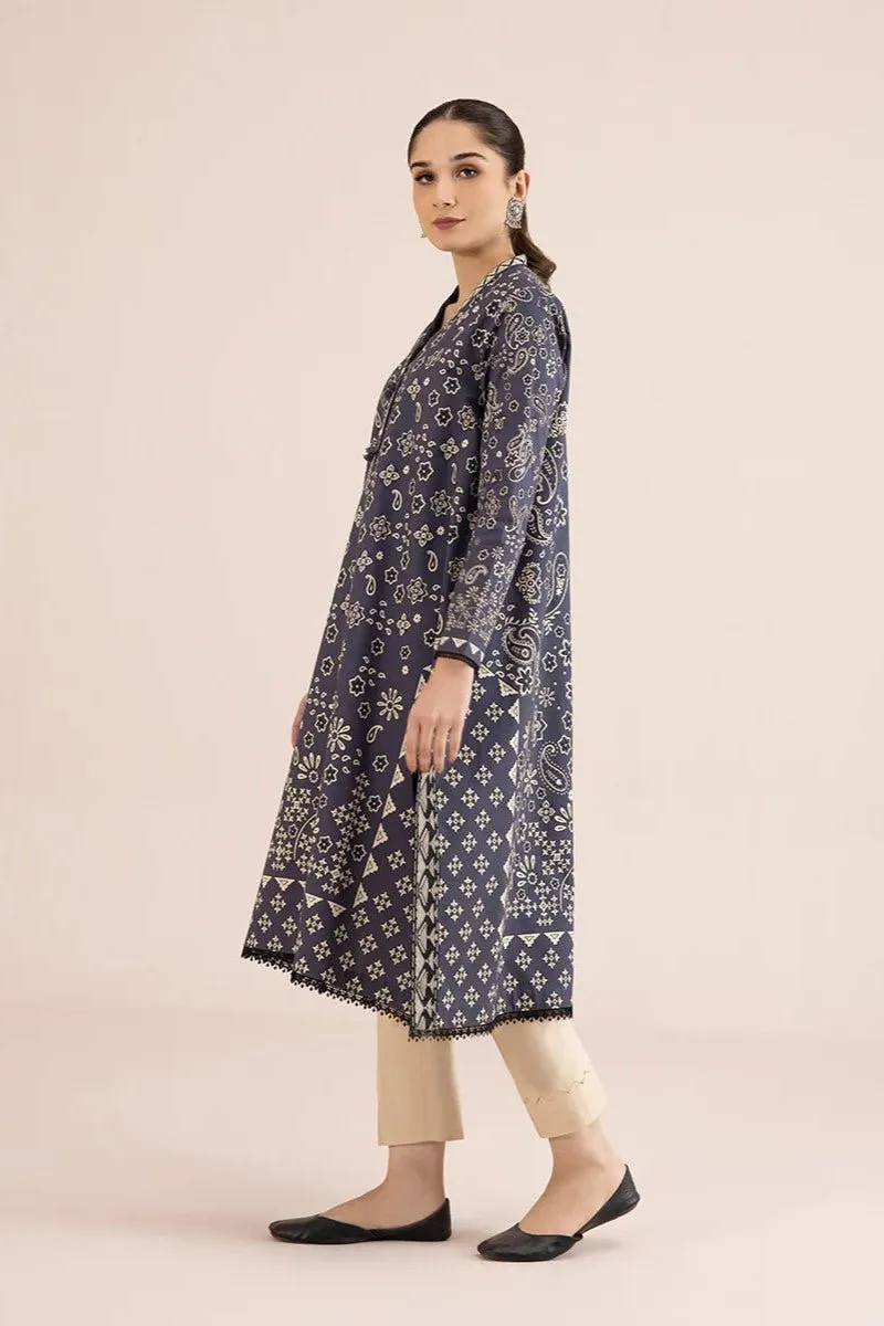 Sapphire Cambric A-Line Kurta SAP136