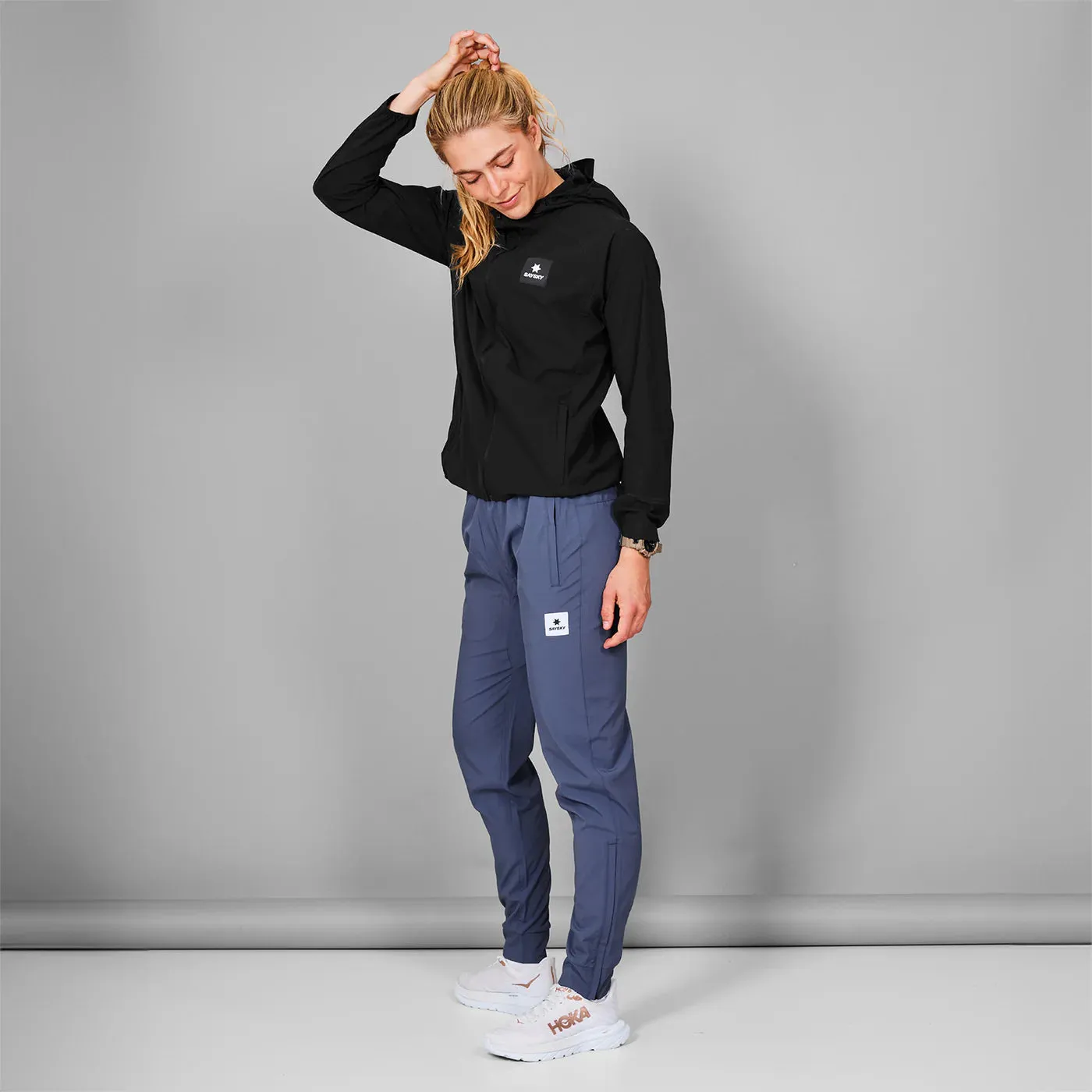 Saysky | Clean Pace Hooded Jacket | Black | Dames