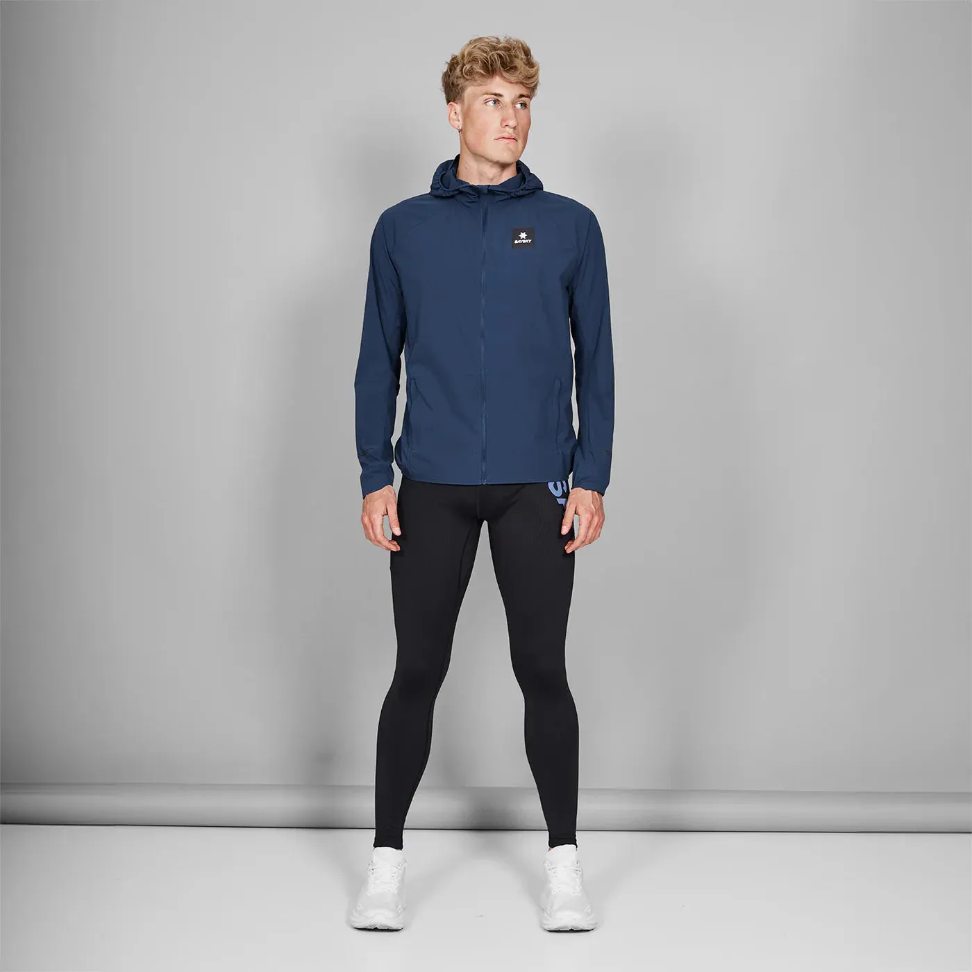 Saysky | Clean Pace Hooded Jacket | Blue | Heren