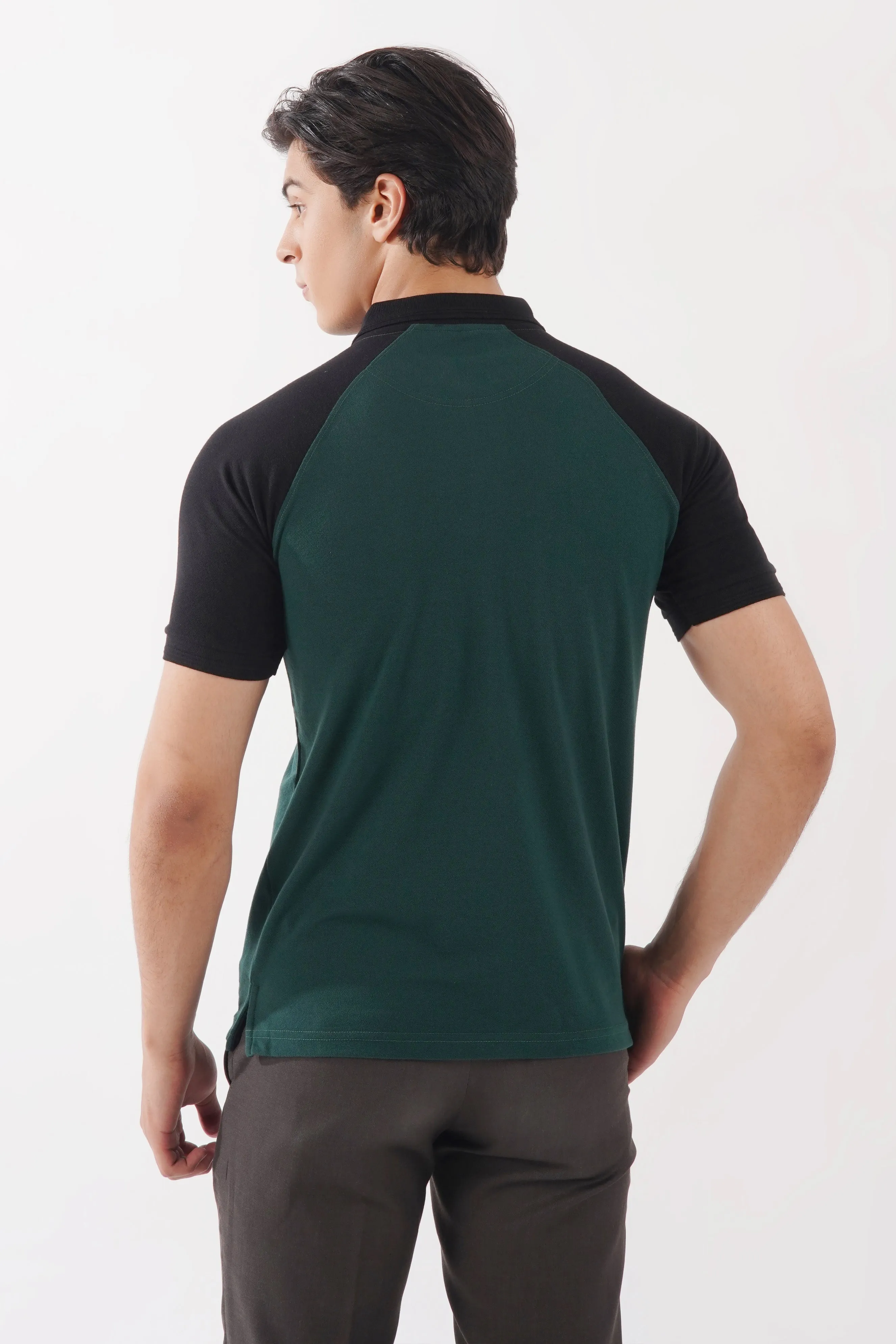 Shadow Green/Black Polo
