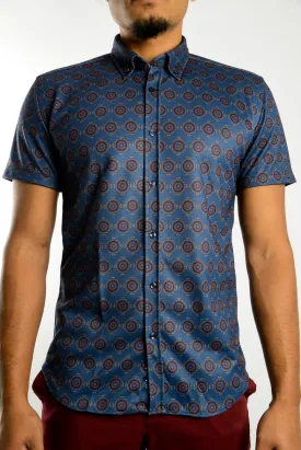 Short Sleeve Mission Digital Print Shirt