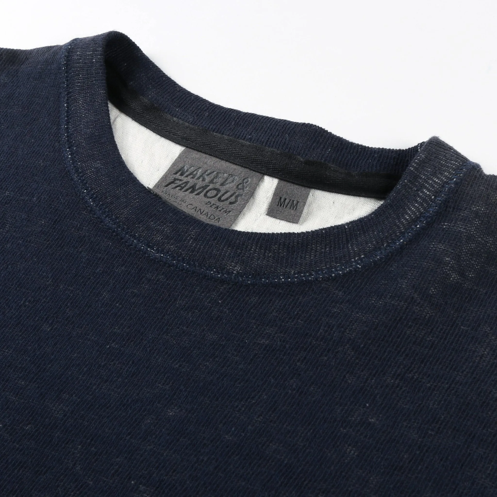 Slim Crew - Vintage Doubleface - Navy/Natural