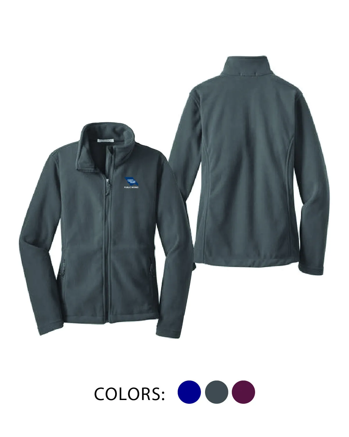 SLO Public Works - Ladies' Fleece Jacket