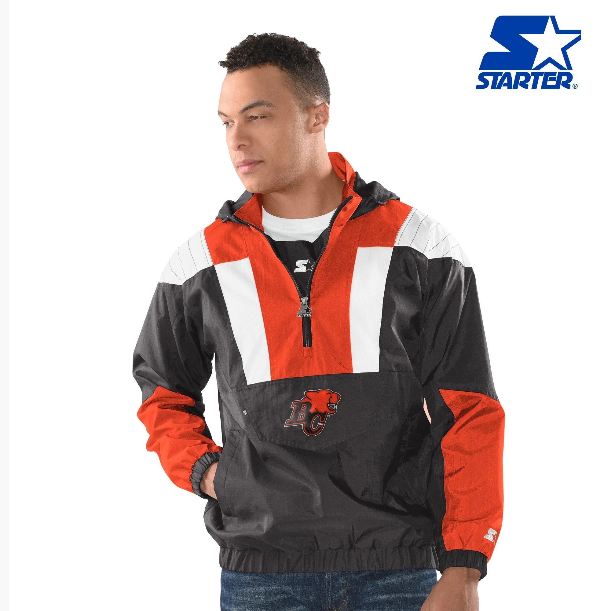 Starter M Striker 1/2 Zip Jacket- FINAL SALE
