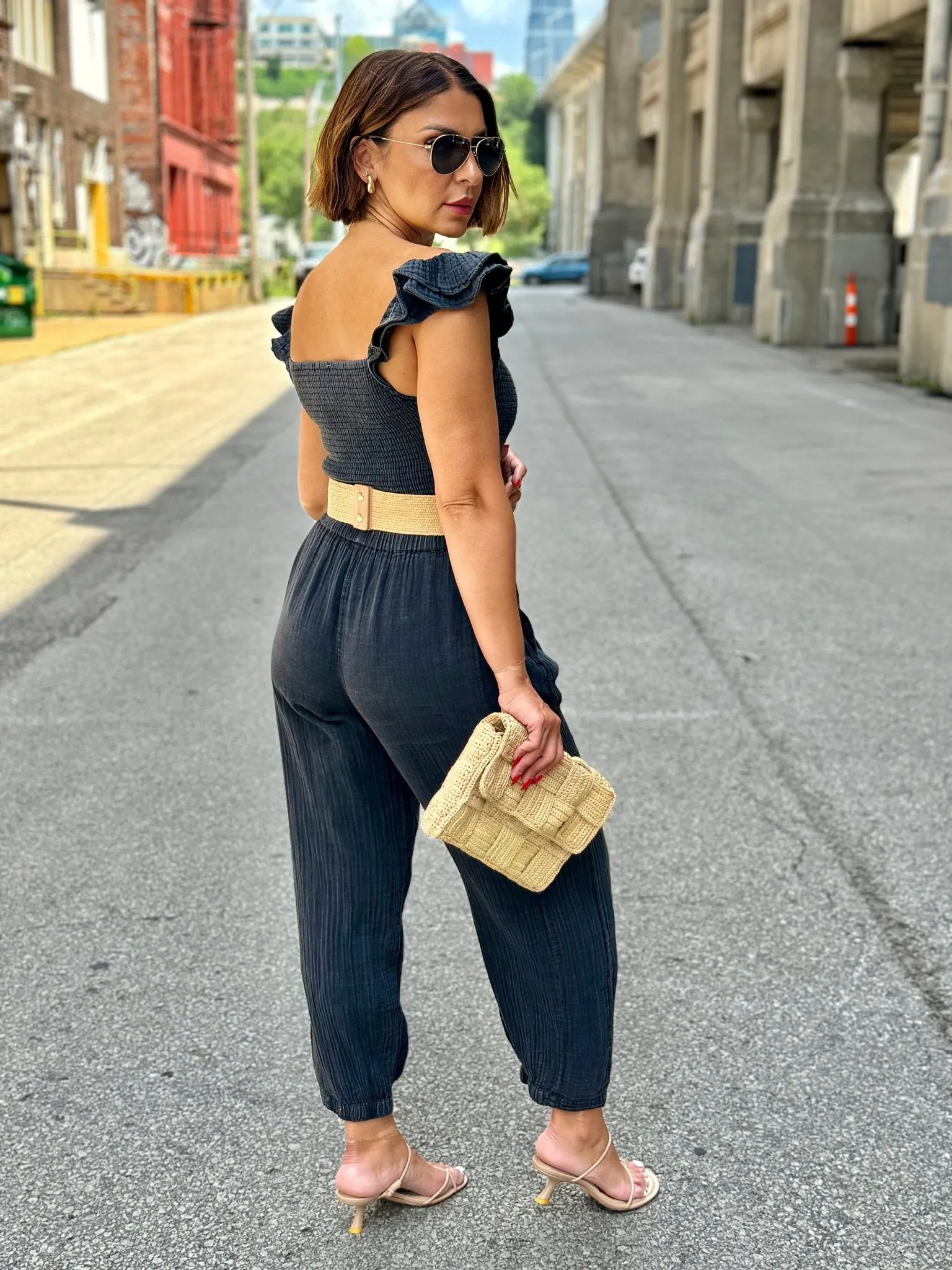 Step Out Gauze Pant by Z Supply