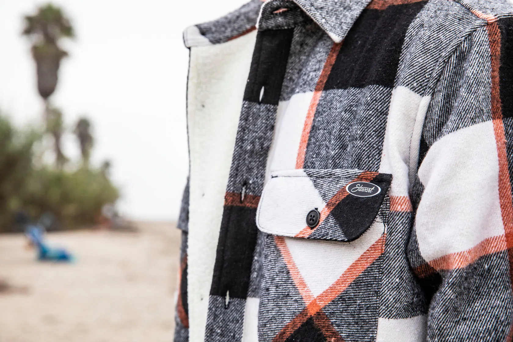 STEWART HEAVYWEIGHT SHERPA FLANNEL