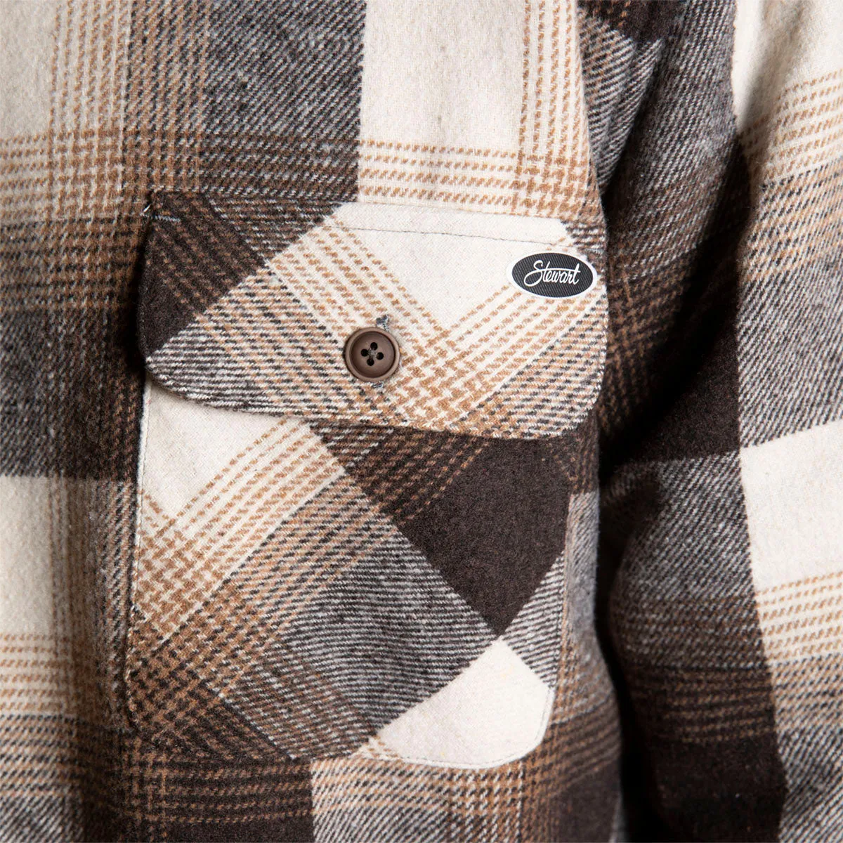 STEWART HEAVYWEIGHT SHERPA FLANNEL
