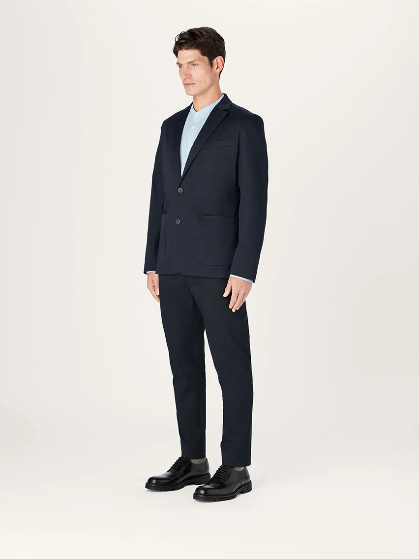 The 24 Blazer || Navy | Stretch Cotton
