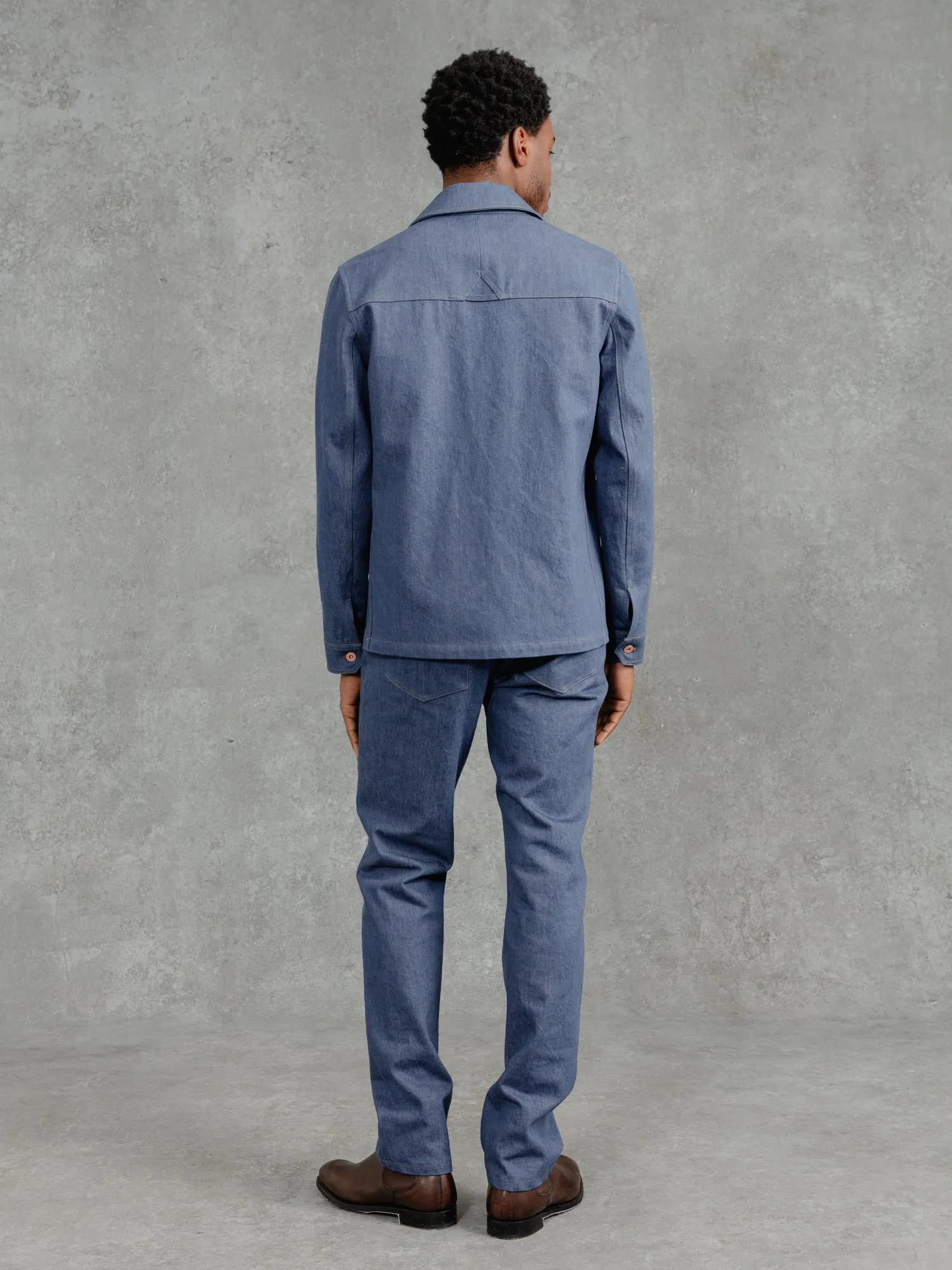 The Denim Mill Jacket - Azure