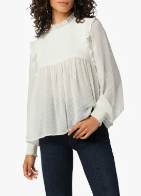 THE HARMONY SMOCKED BLOUSE