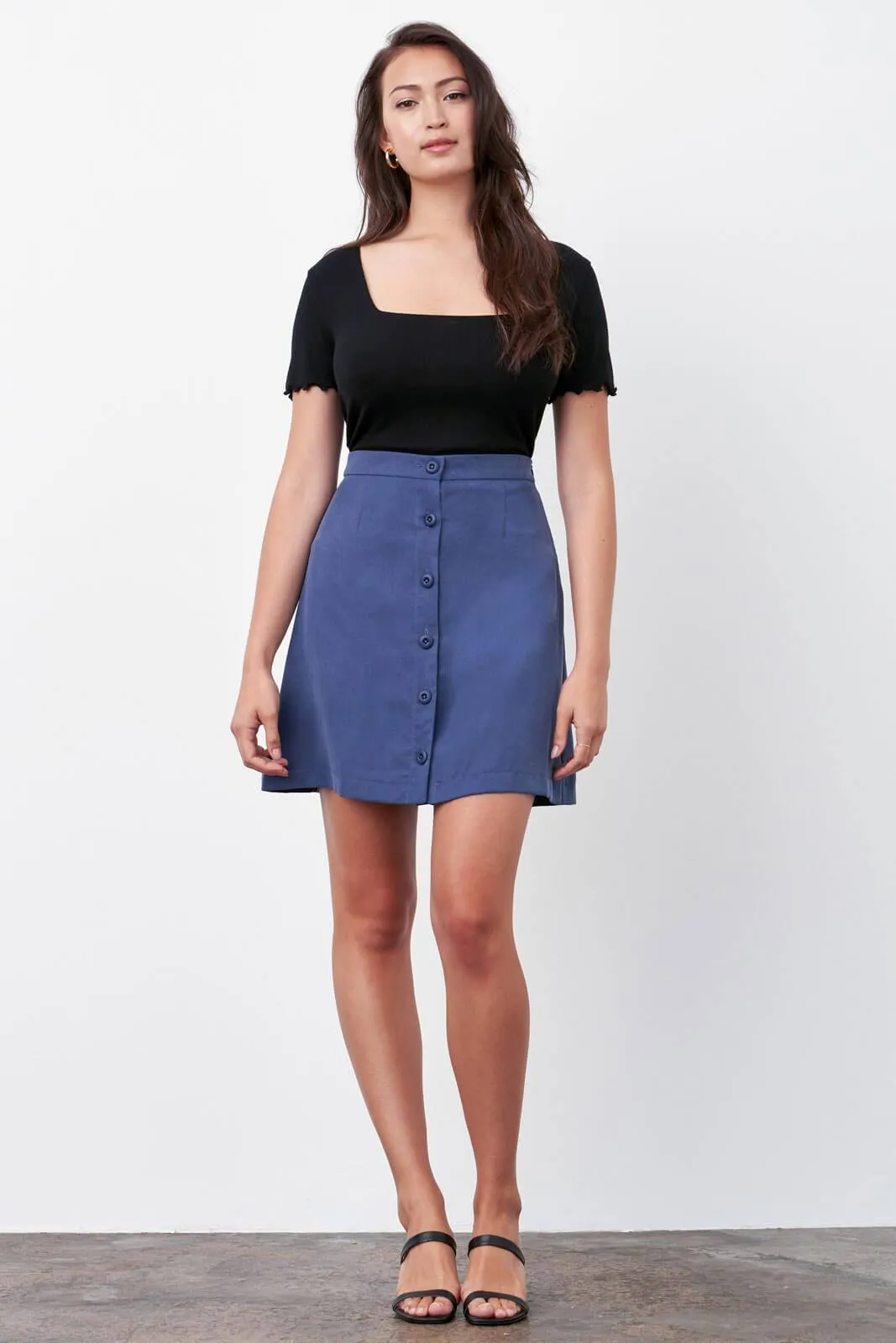 The Notch Collar Two Piece Dress