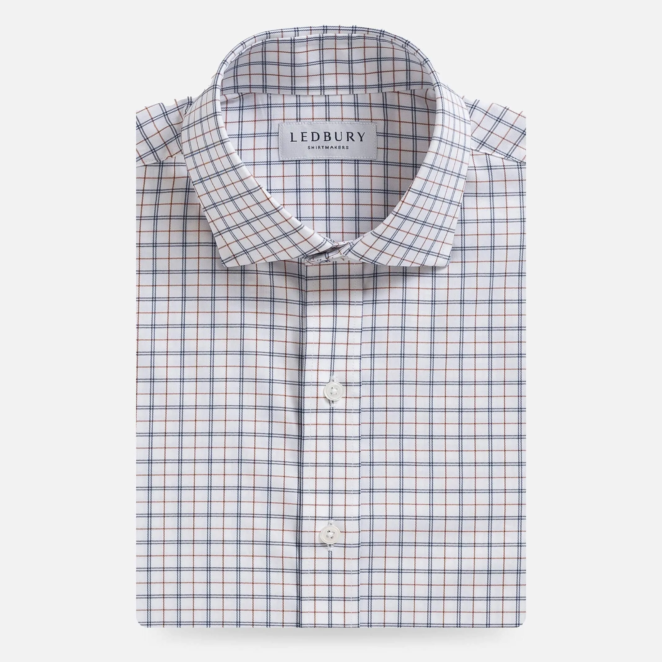 The Sienna Journey Flex Performance Windowpane Custom Shirt