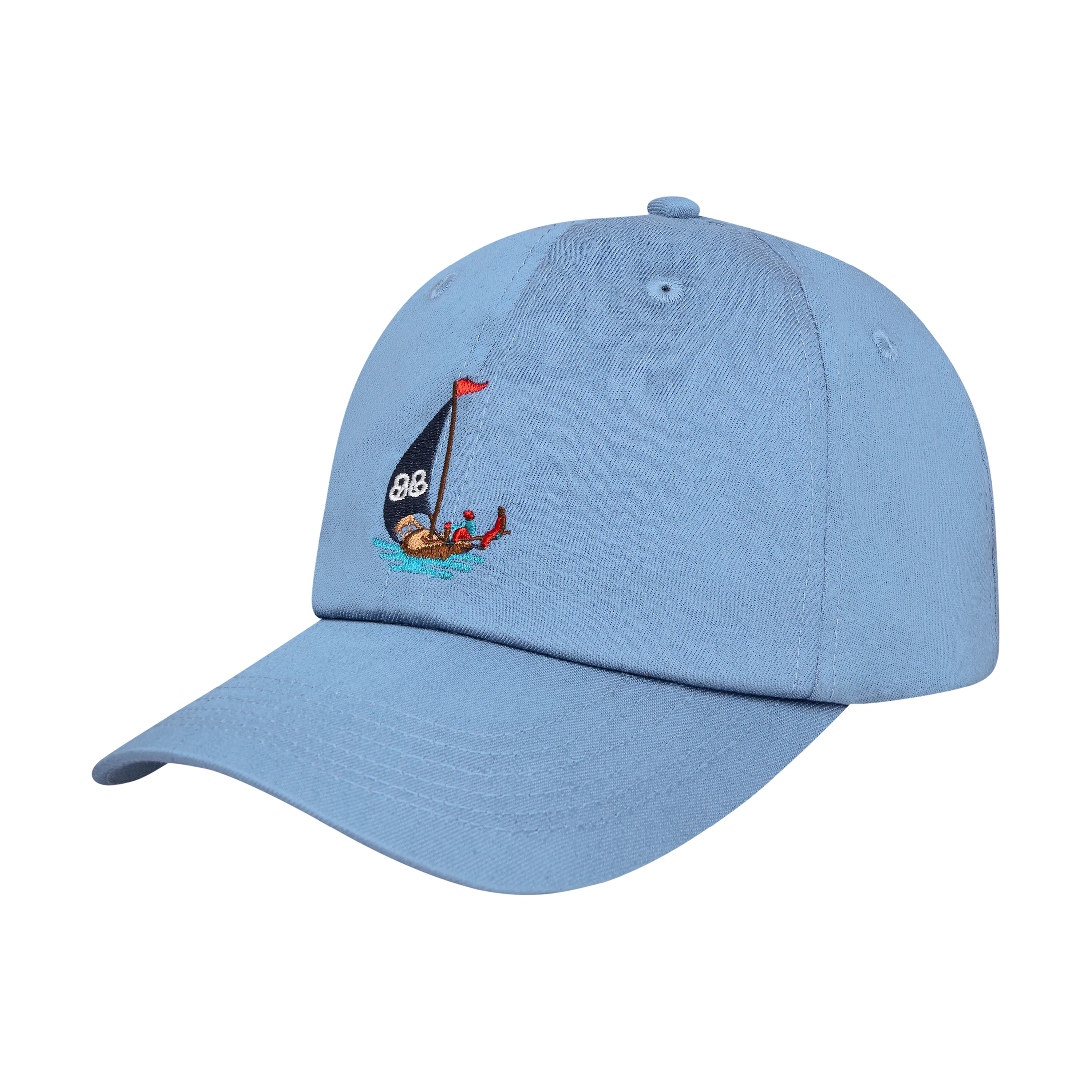 THE STAPLE CAP- LITE DENIM