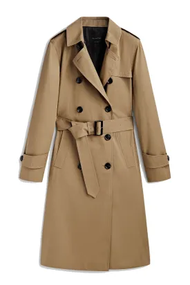 Trench Coat With Belt