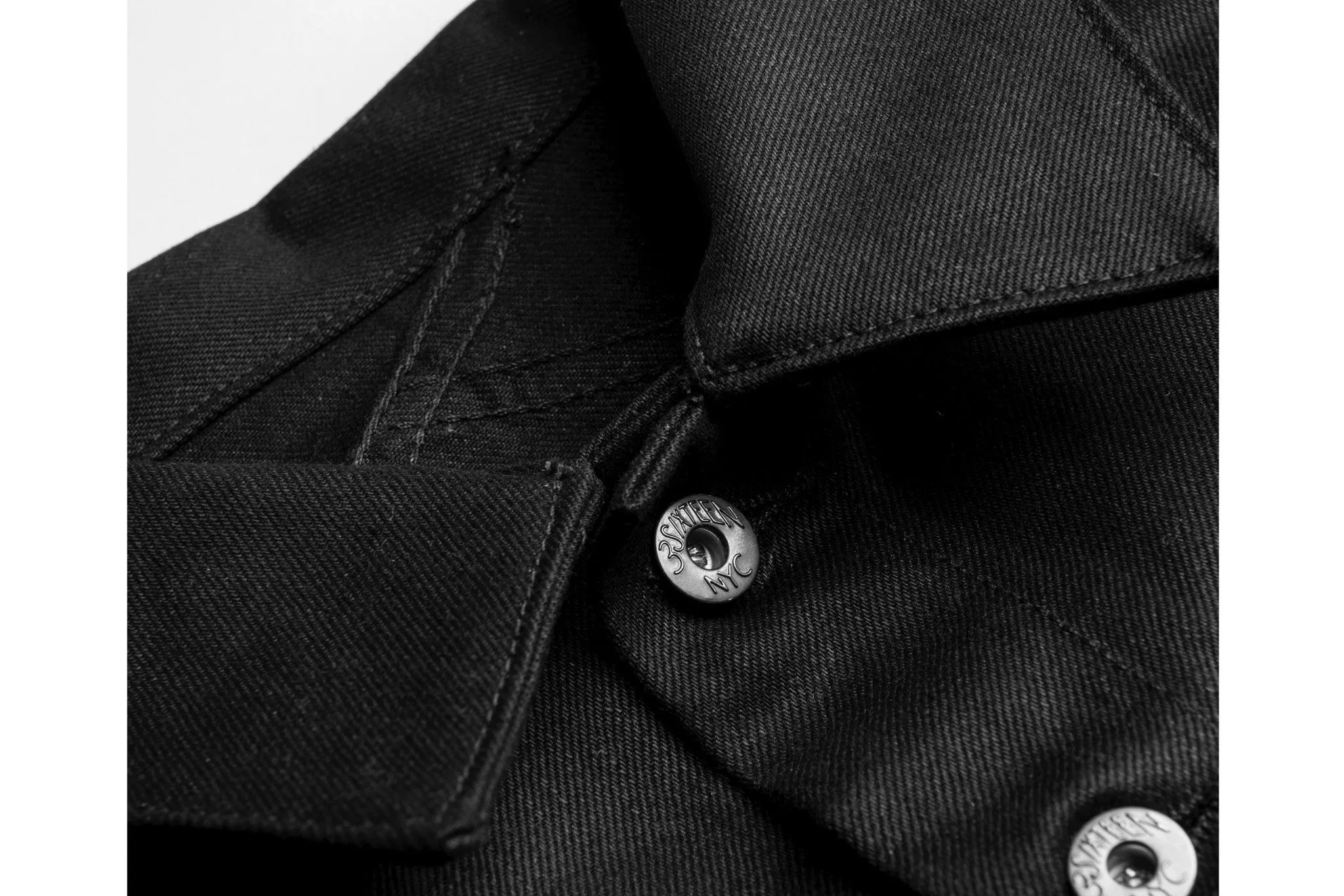 Type 3s Denim Jacket ~ Double Black