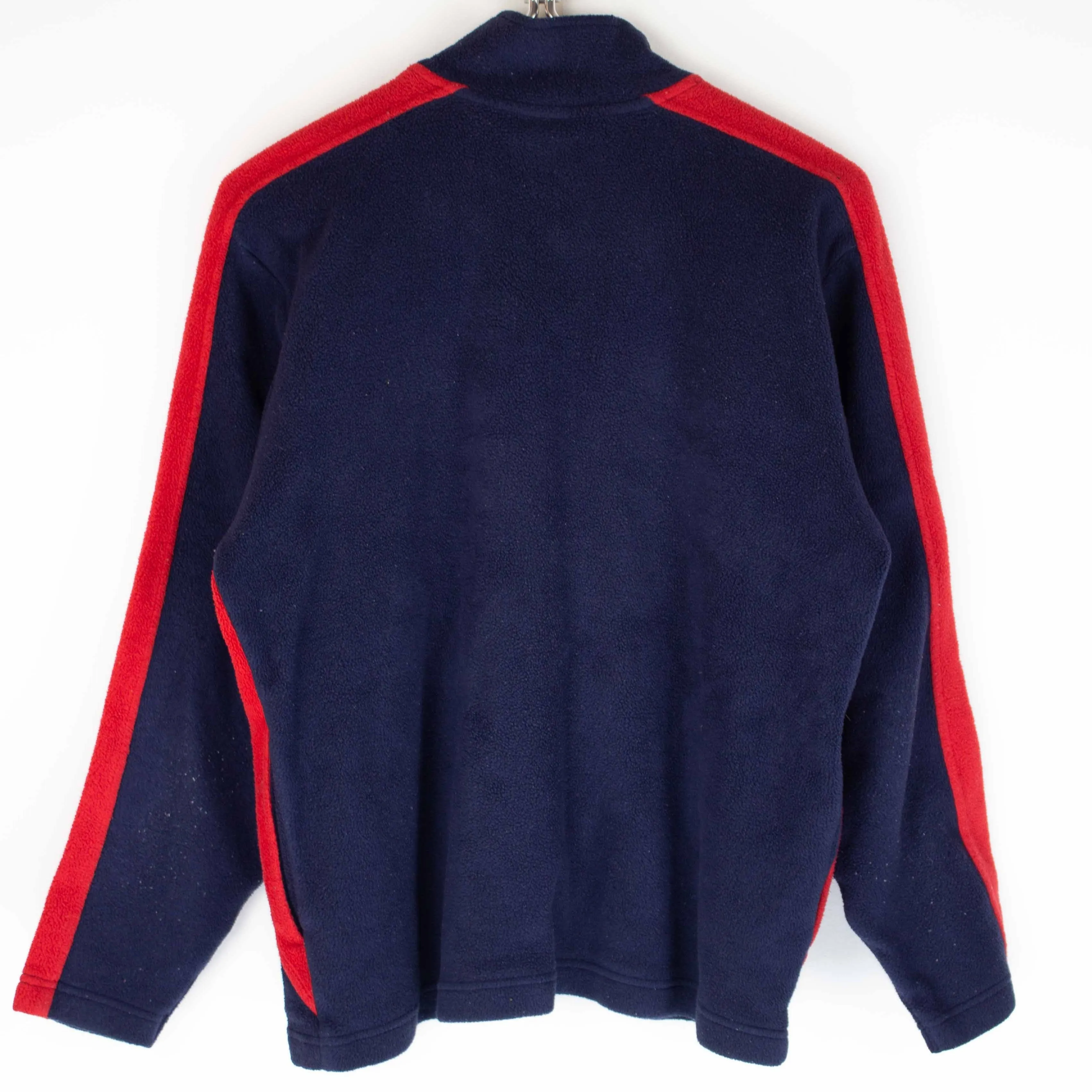 Umbro 90s Embroidered Small Logo Color Block Fleece Jacket (M)