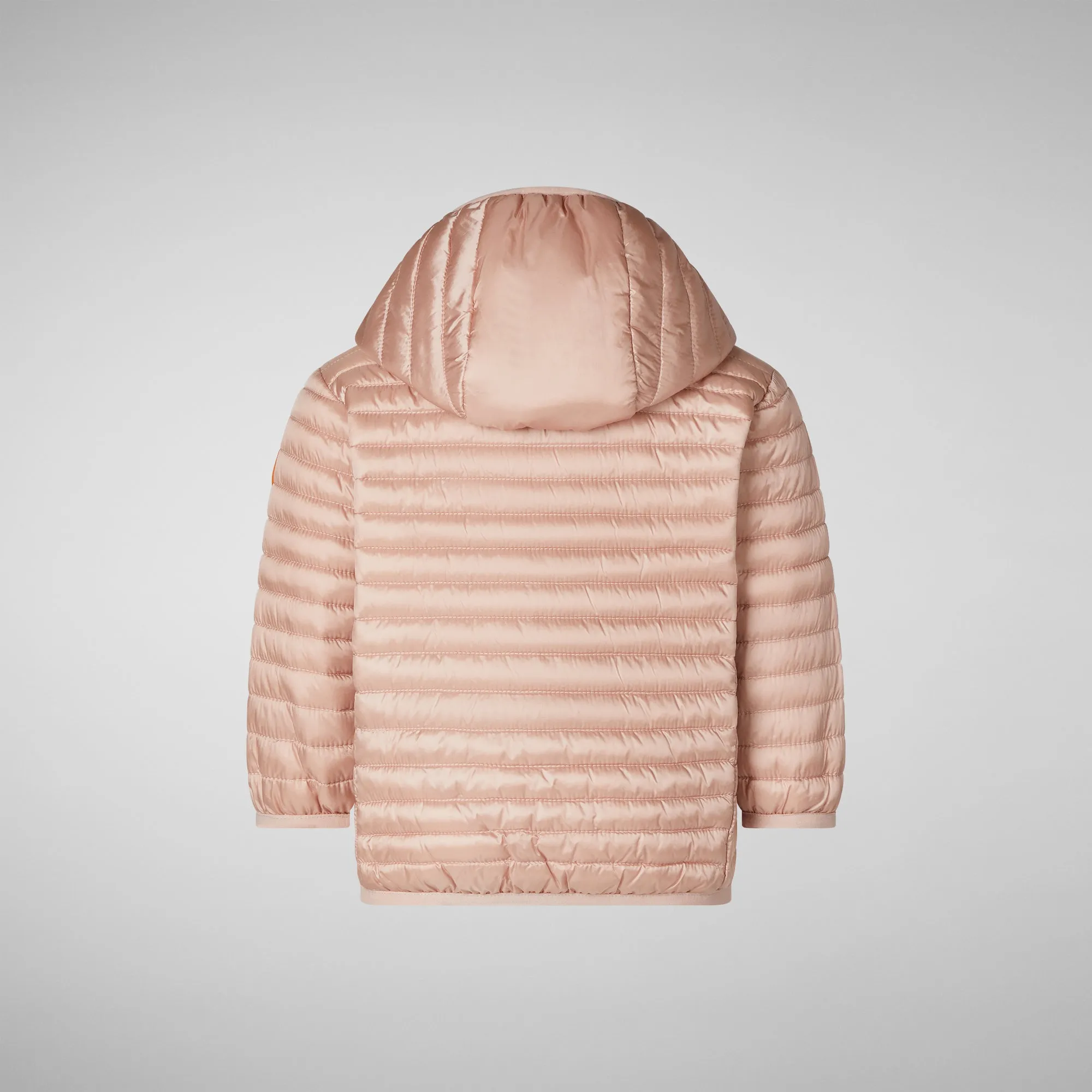 Unisex animal free puffer Lucy in powder pink