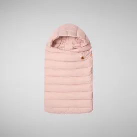 Unisex kids' baby sleeping bag May in blush pink