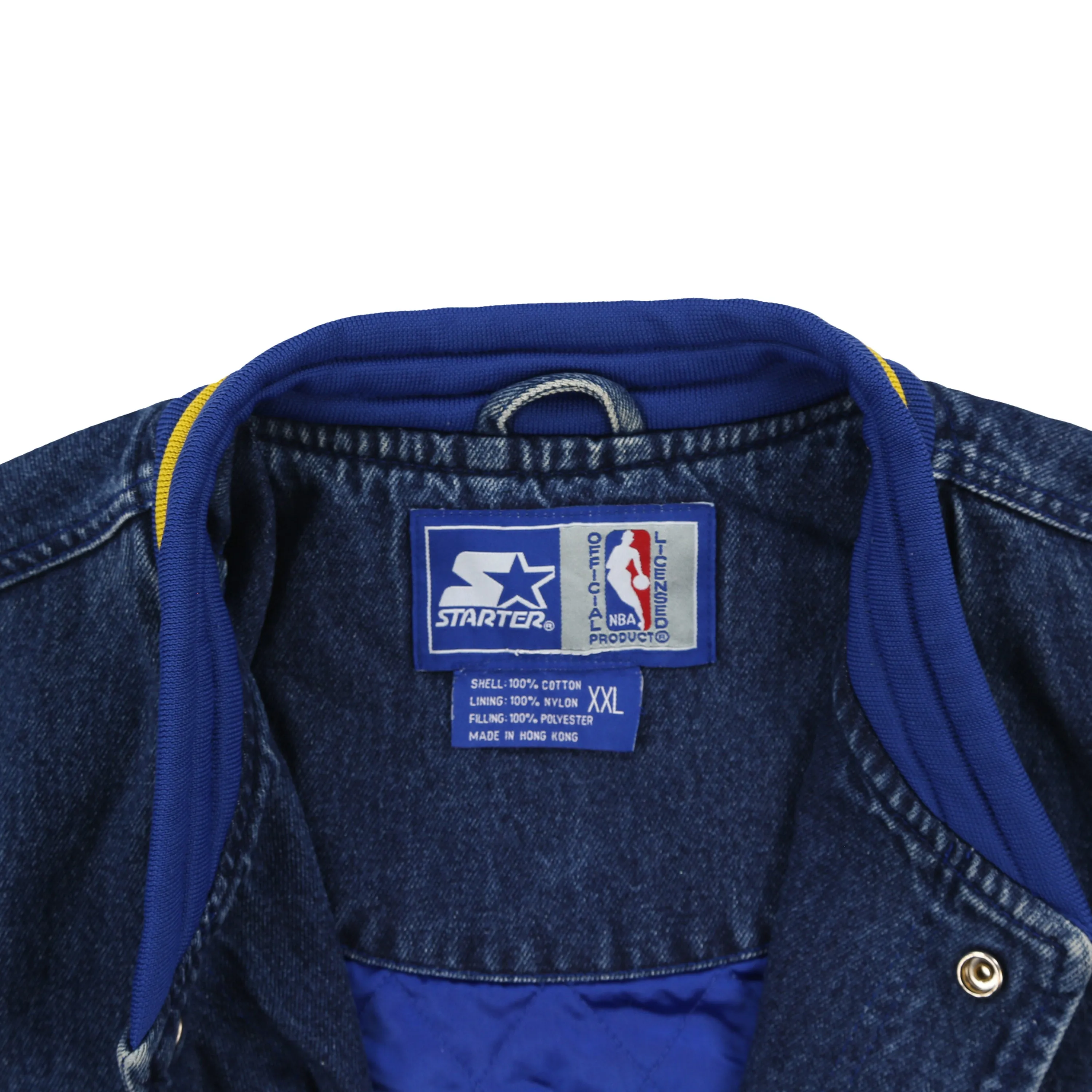 Vintage Golden State Warriors Denim Jacket