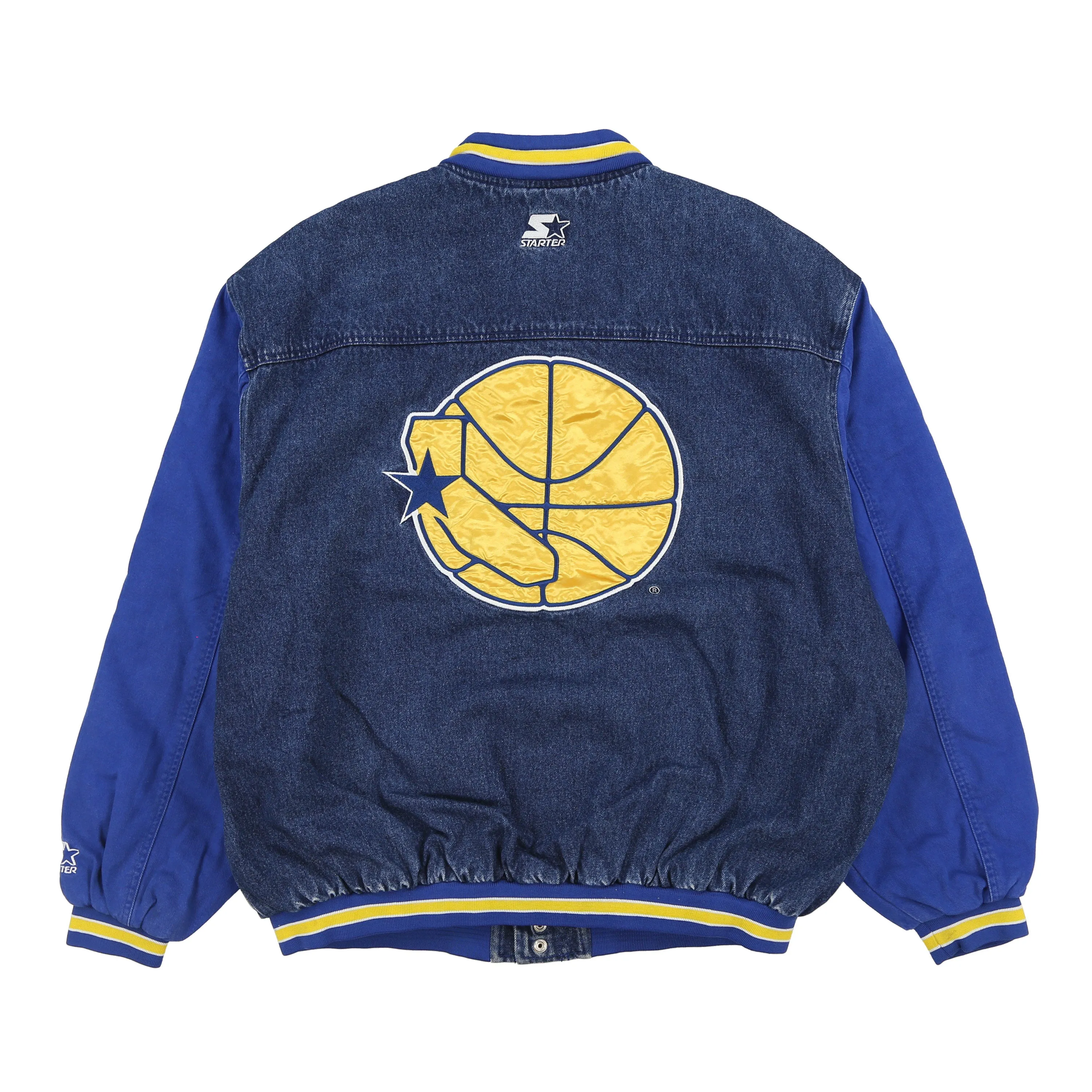 Vintage Golden State Warriors Denim Jacket