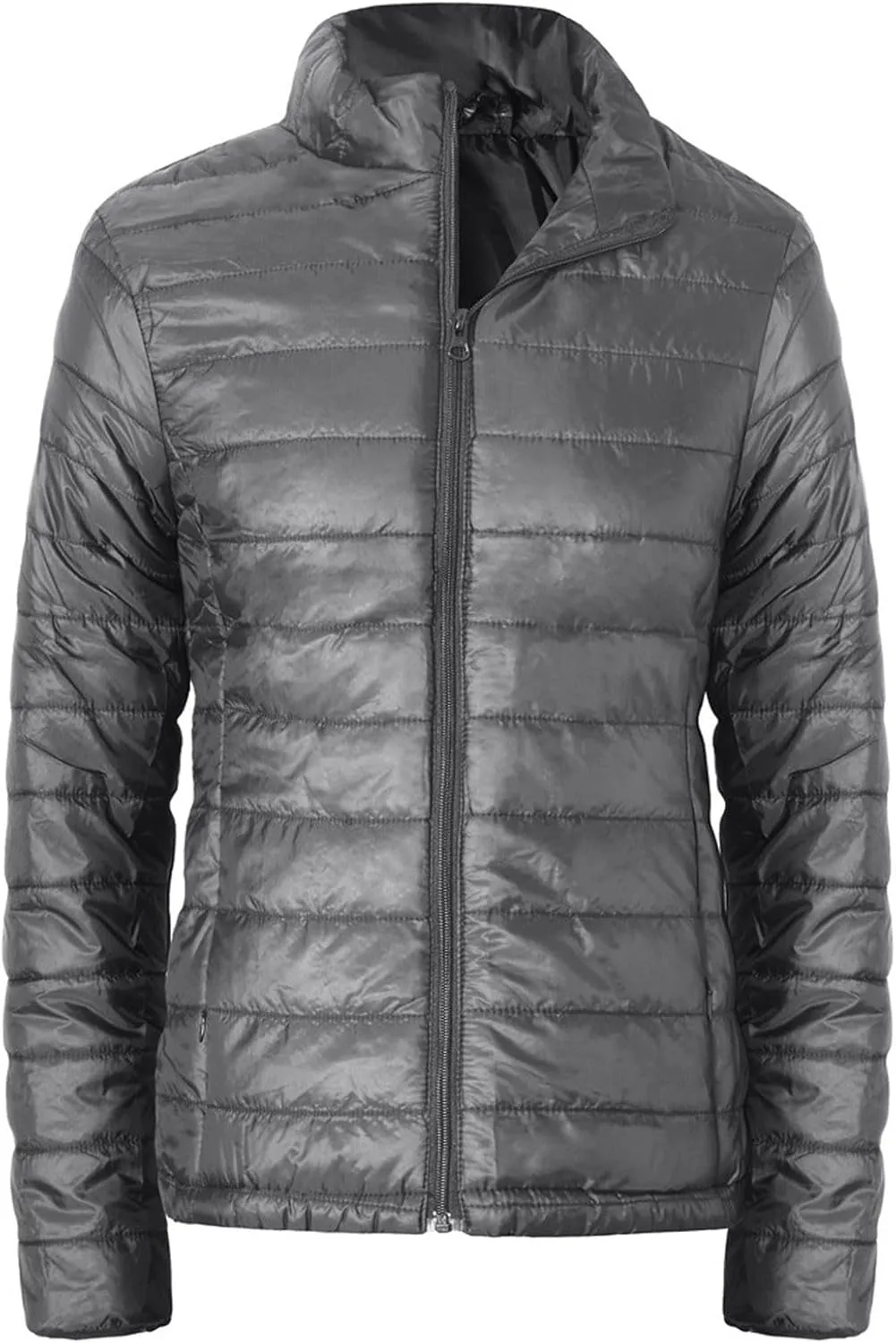 Womens Puffer Jacket Lightweight Packable Down Jacket with Removable Hoodie Soft Warm Petite Coat 2024 Winter Outerwear