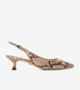 Women's Tayla Kitten Heel Sling Pumps 45MM