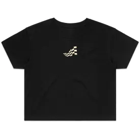 WO'S CORSA CROP TEE