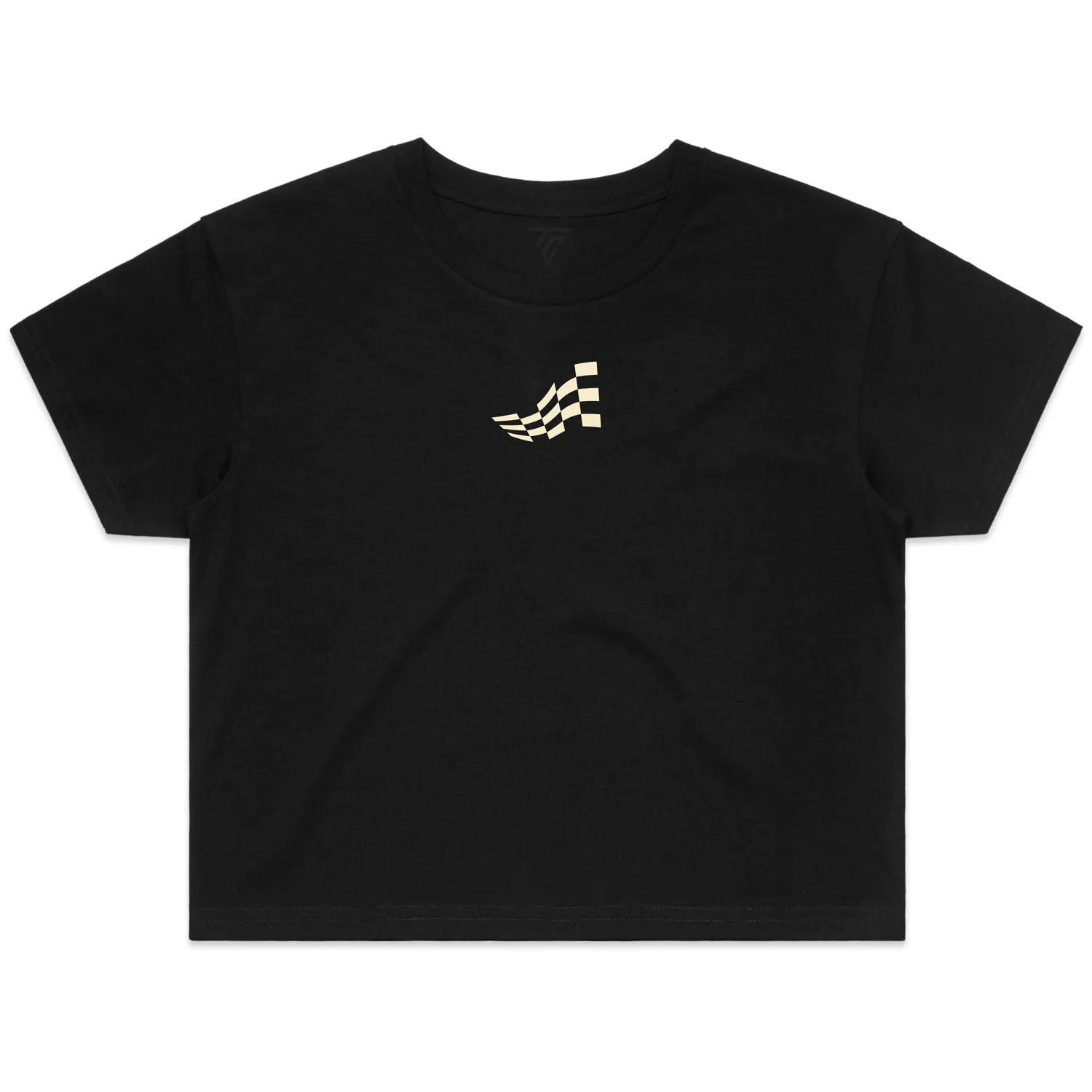 WO'S CORSA CROP TEE