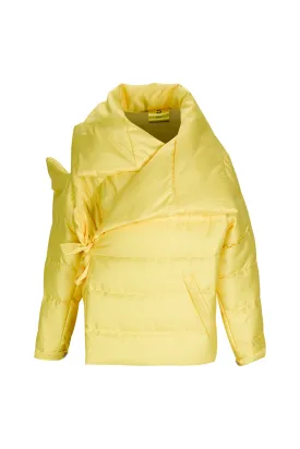 YELLOW M'A PUFFER JACKET